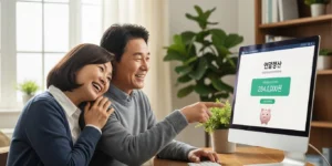 연말정산 소득공제 세액공제 확인 후 환급금에 기뻐하는 부부의 모습 | 13월의 월급 최대 환급 체크리스트