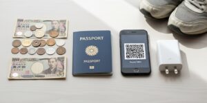 일본-여행-필수-준비물-체크리스트-10가지-소지품-모음