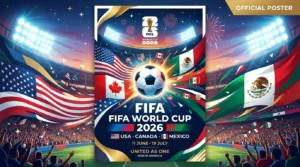 2026 FIFA 월드컵 북중미 공동개최 공식 포스터