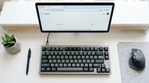 크롬 브라우저 주소창에 gemini.google.com 입력하는 방법