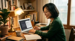ChatGPT 블로그 글쓰기 화면