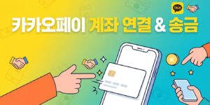 카카오페이 계좌 연결 방법 첫 화면"